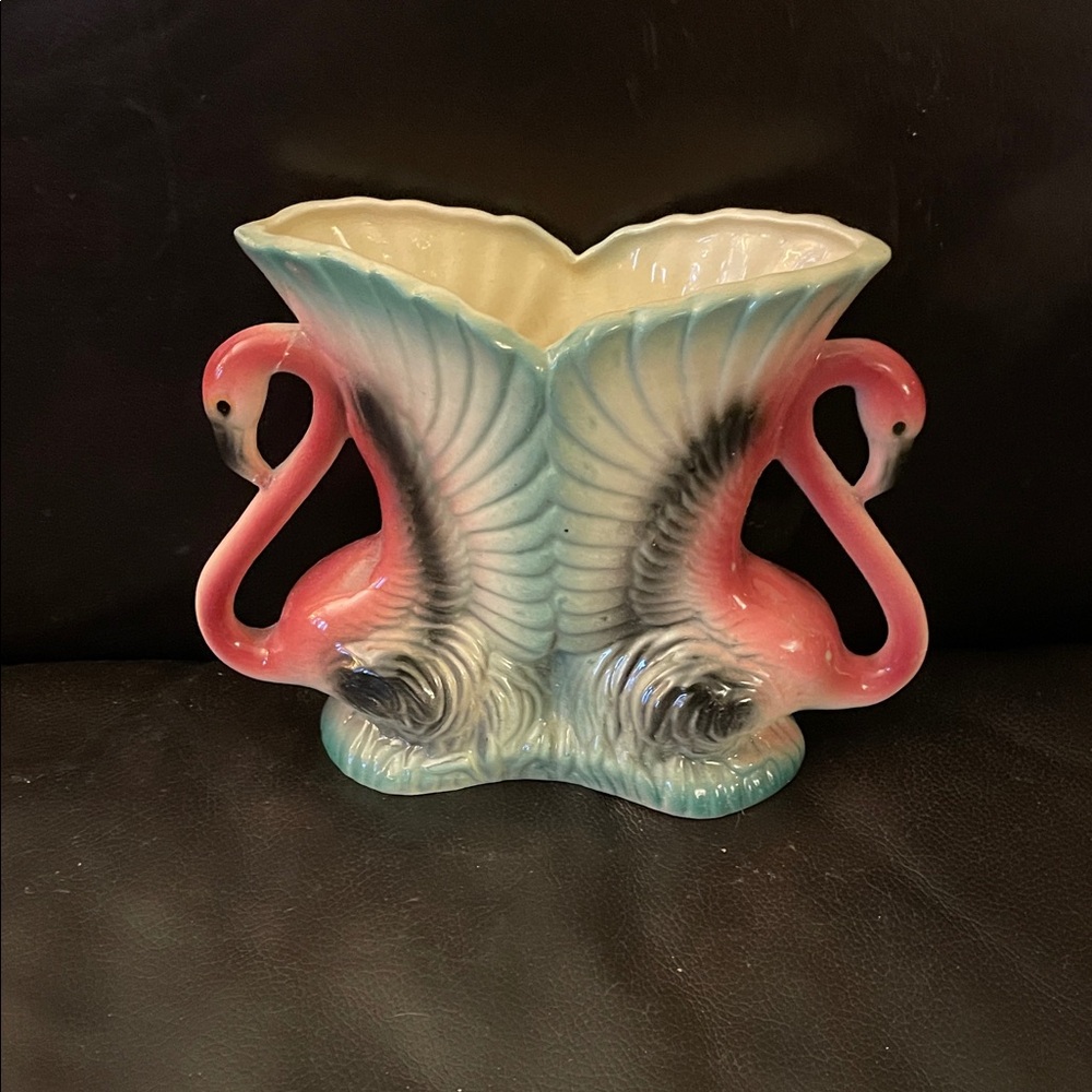 Flamingo Ceramic Vase - Maddux of California
